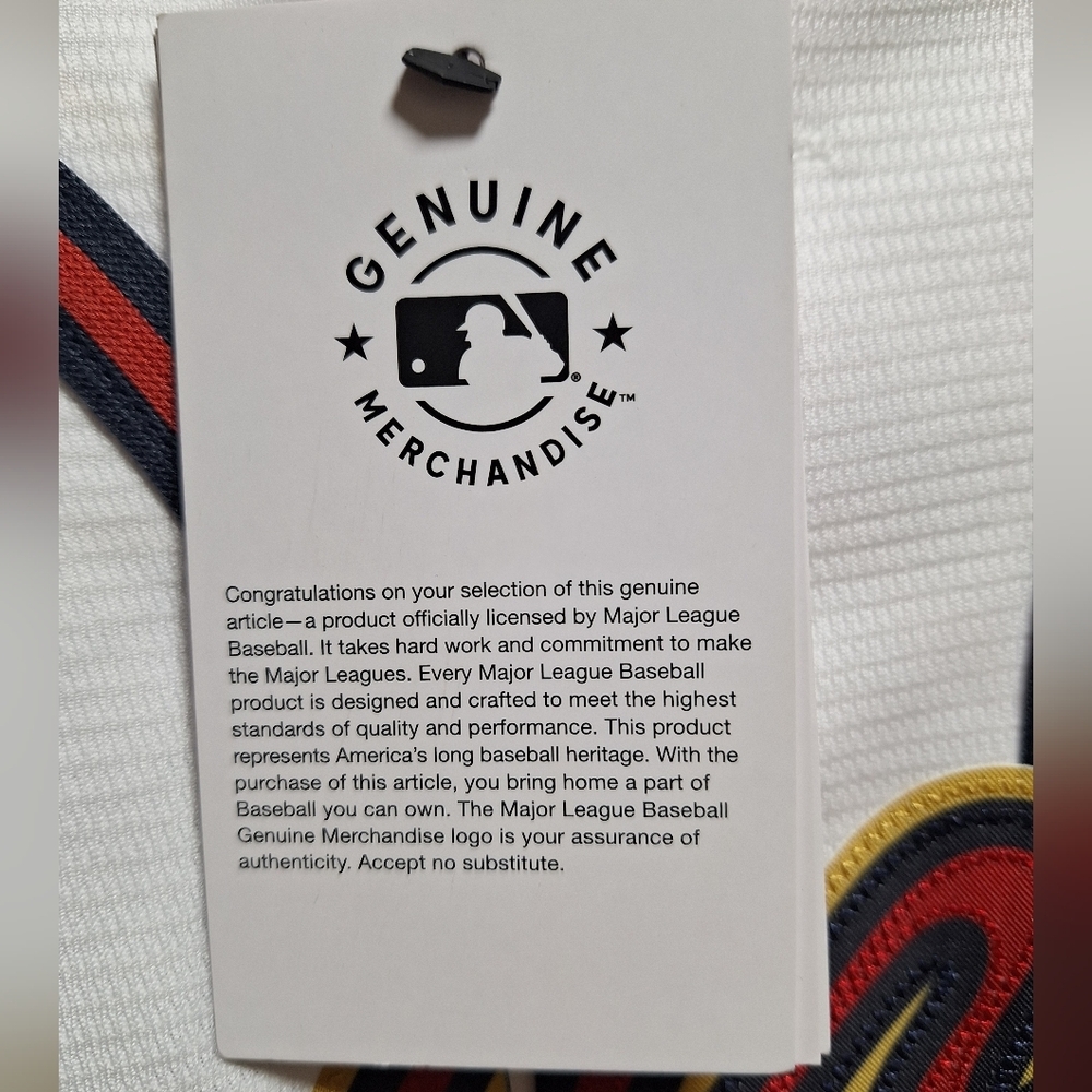 A Nike Genuine Merchandise Atlanta Braves Blank jersey in multiple sizes. - Picture 5 of 8